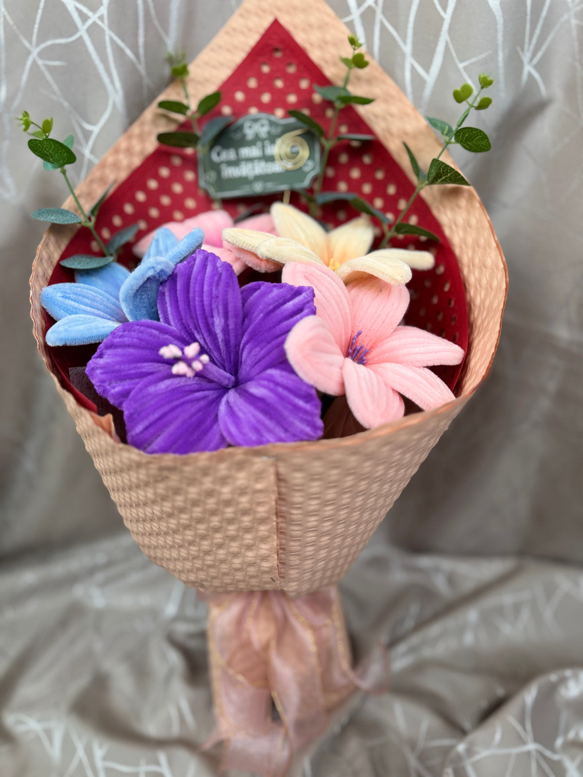 Buchet floral handmade – Început de an școlar